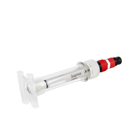 Sanitary thread connection magnetic flow meter