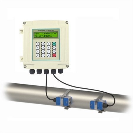 Non invasive ultrasonic flow meters - clamp-on ultrasonic ...