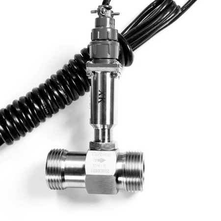 Liquid Turbine flowmeter for Thread connection for sale -