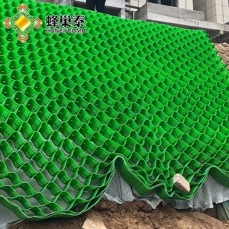 150n/Cm Construction Geocell for Retaining Wall/Gravel Grid Driveway Paver/Slope Protection /High Black Green Grid Geocell