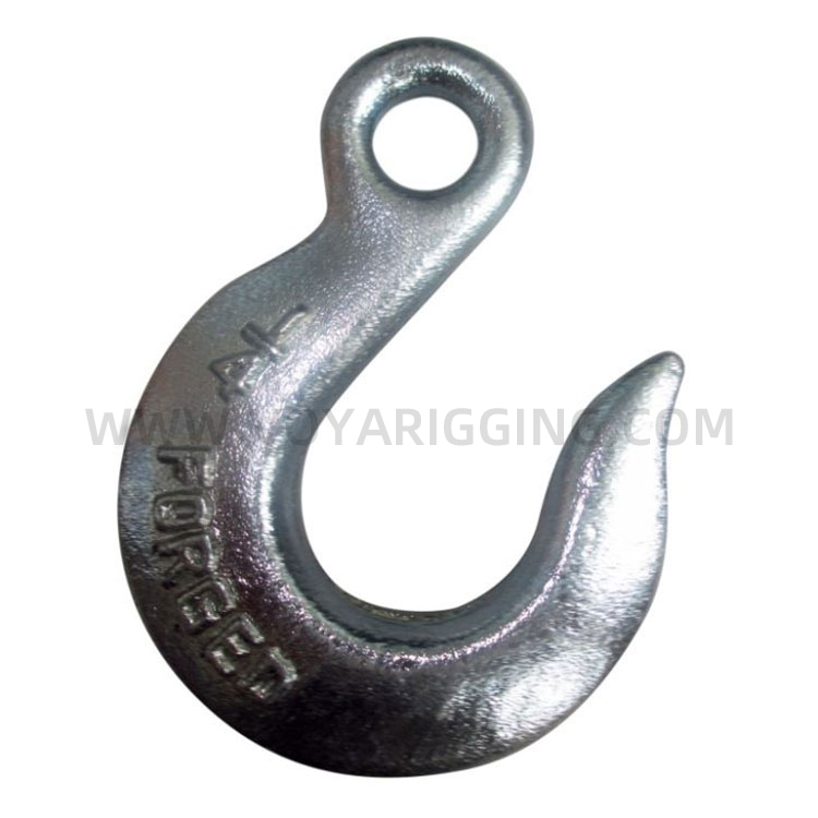 Shenli rigging high quality clevis tow chain hook forged grab hook eye sling hook