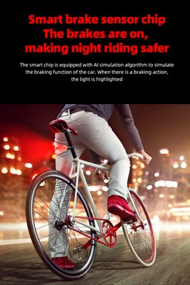LED Smart Remote Control Signal Turning Light Bike Helmet