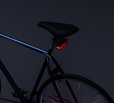 LED Wireless Remote Bicycle Rear Tail Turn Signal Light USB Rechargeable