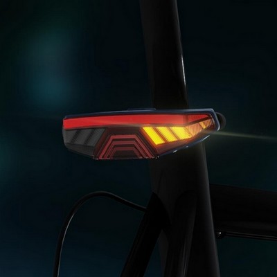 ROCKBROS Q3 bicycle tail light intelligent brake sensor warning light ...