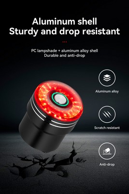 IP65 Waterproof Brake Sensor Tail Lamp Rechargeable Bike Light …