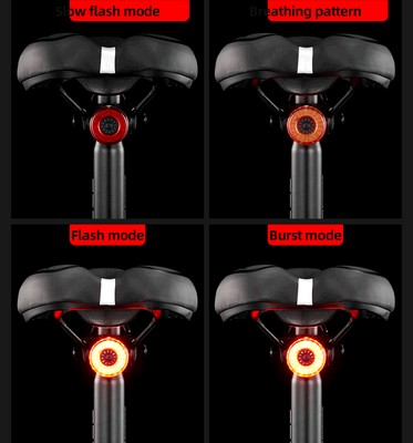 Bicycle Rear Light USB Rechargeable LED COB Bike Taillight …