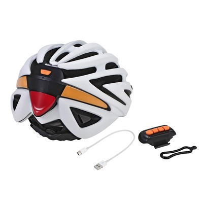 Smart4U SH55M Adult Bike Helmet with LED Rear Light, Smart …