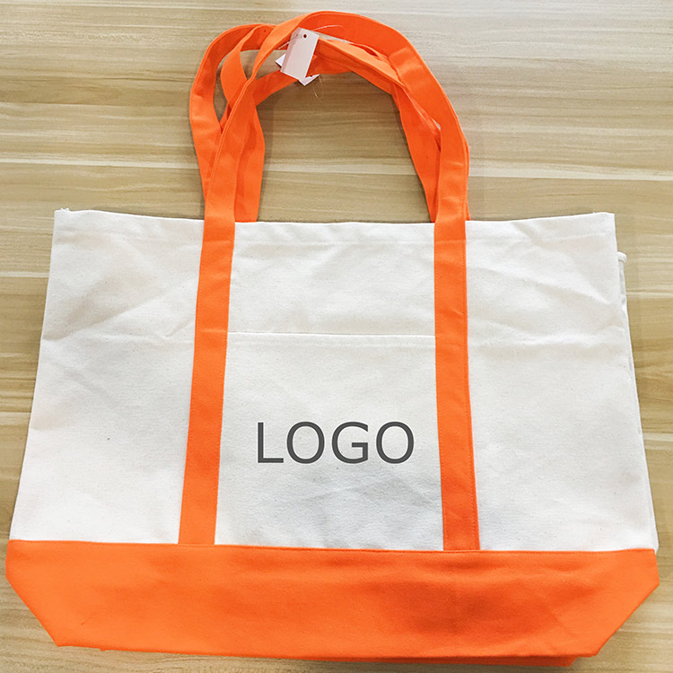 Eco Friendly Green Grocery Totes With Logo - Reusable Bags