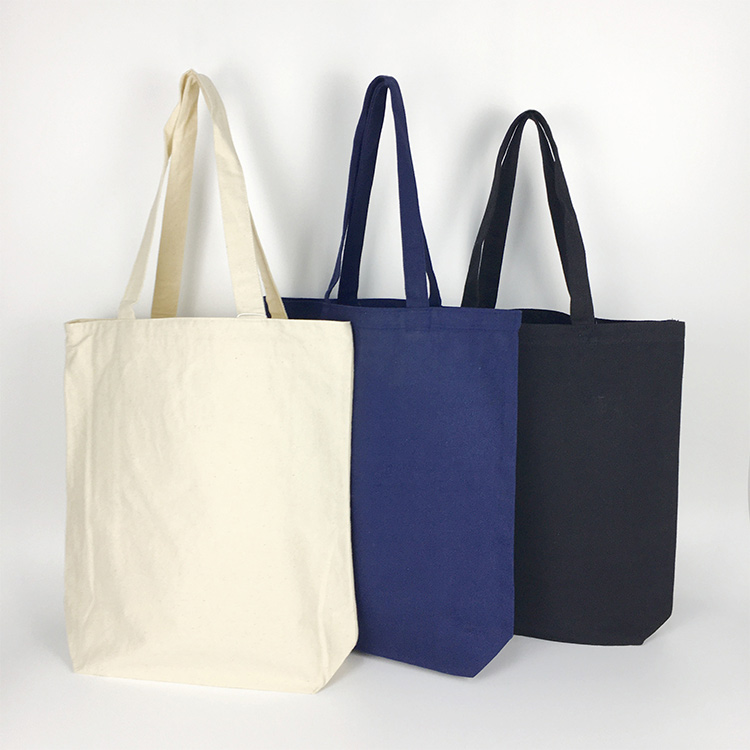 : 3 Pack Canvas Tote Bag Reusable Grocery ...