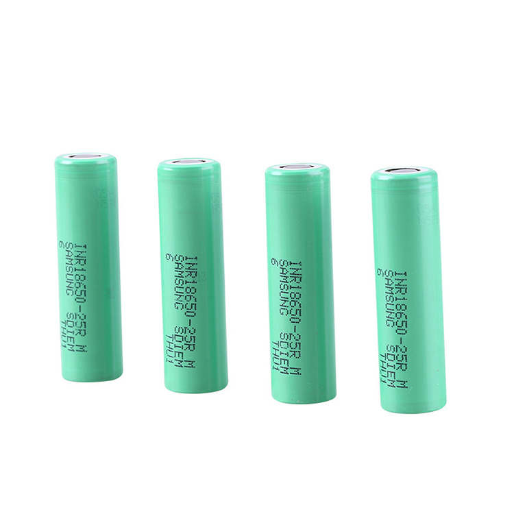 lithium 18650 li ion rechargeable battery 3.7v 25R 2500mah lithium ion batteries 18650 for Electric car