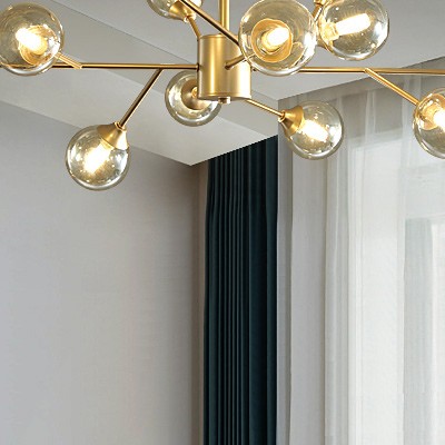 Buy Modern Led Pendant Lamp Nordic Hanging Lights Glass ...