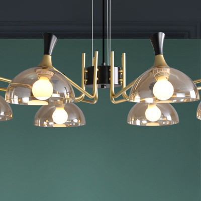 luxury flush ceiling lights brass - Luxury Chandelier