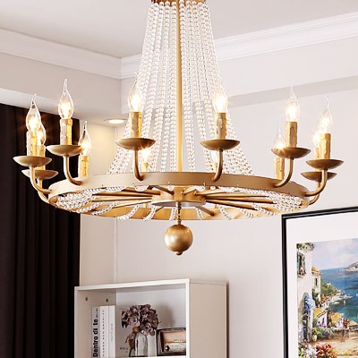 Luxury light fixture – k9 pendant crystal chandelier ...