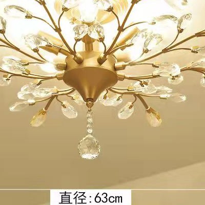 Gold Chandeliers at