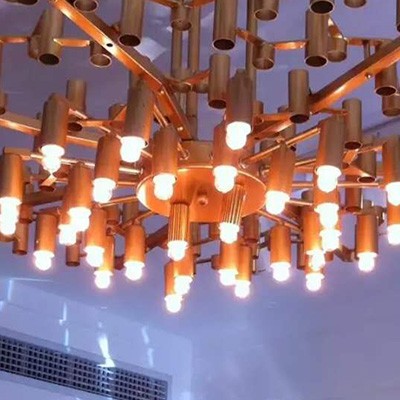 high quality hotel hall lobby pendant lights crystal ...