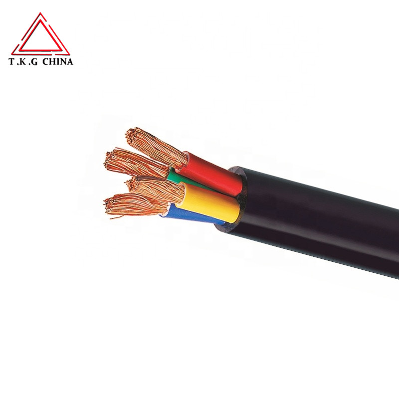 4/4 Black Flat Festoon Cable (Neoprene) 600V UL ...