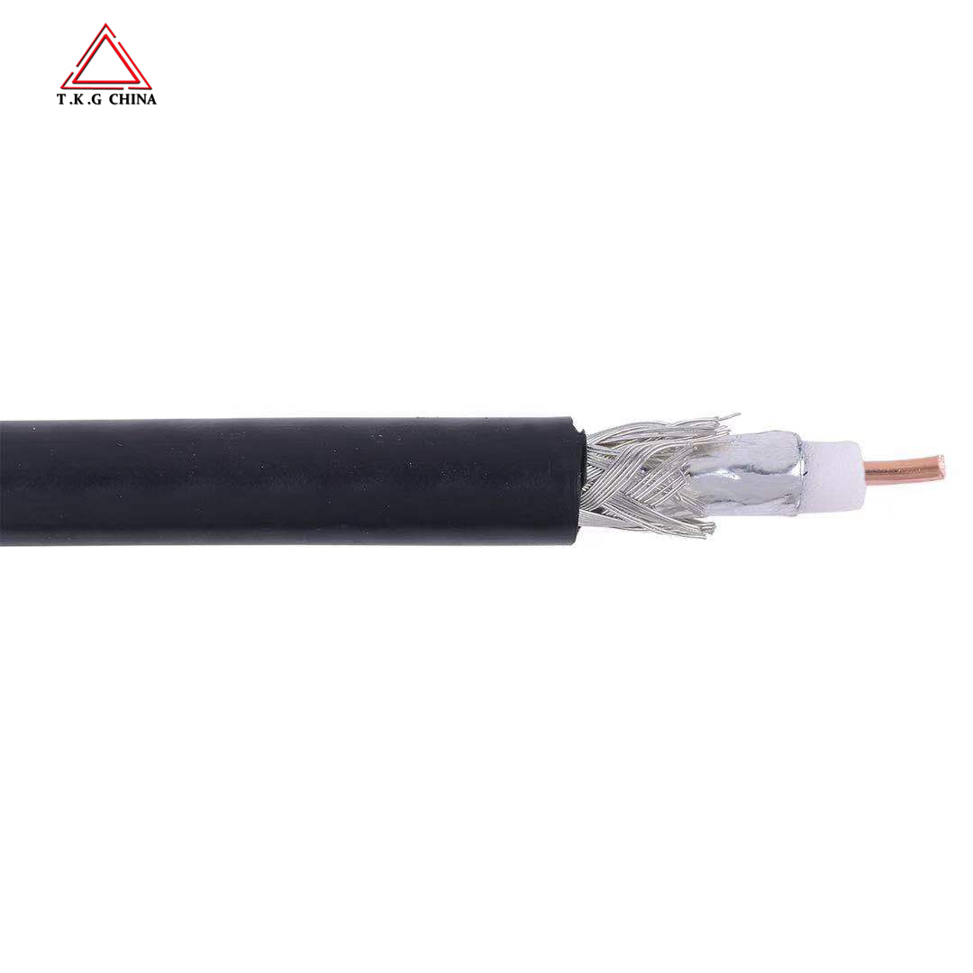 RG6 CCTV Siamese Coaxial Cable 95% + 18AWG/2C Black …