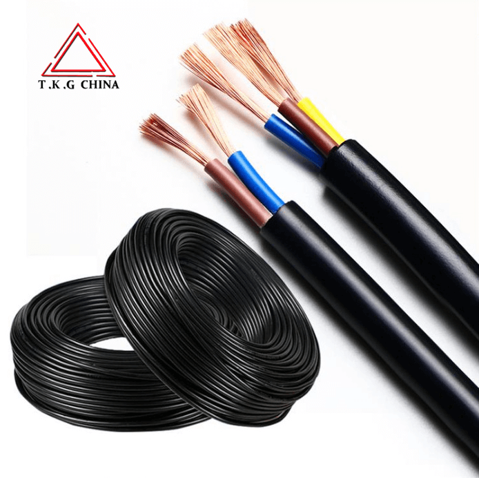 PVC Wire Cable Flexible RVV Cable Electric 2 3 4 5 6 Core ...