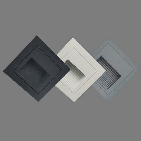 LED Wall Sconce Waterproof Porch Light,Black/Silver Modern ...