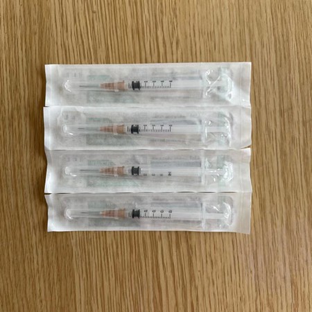 : 3cc 3ml Syringe Without Needle 100 Syringes ...