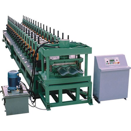 Trapezoidal Profile Roll Forming Machine With PLC Control 