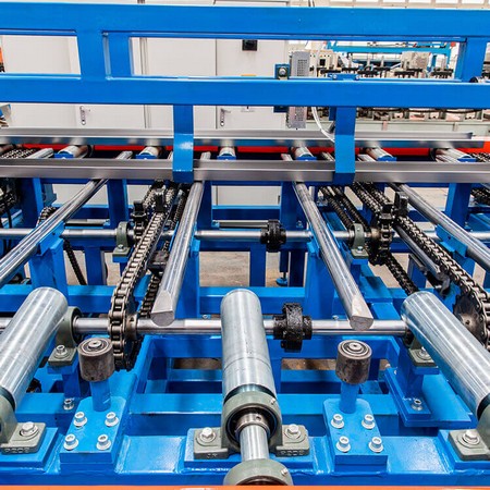 C Channel Steel Roll Forming Machine , C Shaped Purlins ...
