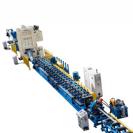 25m/Min Roof Panel Roll Forming Machine With Touching WvsFlBnZHsfJ