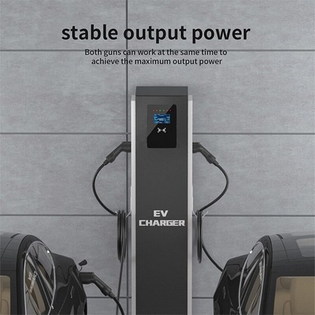Level2 3-phase WallBox EV Public Charger Station for Electric Car Charging