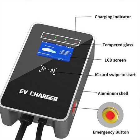 Wholesale 16A Portable Electric Car Charger IEC62196 Electric Vehicle 