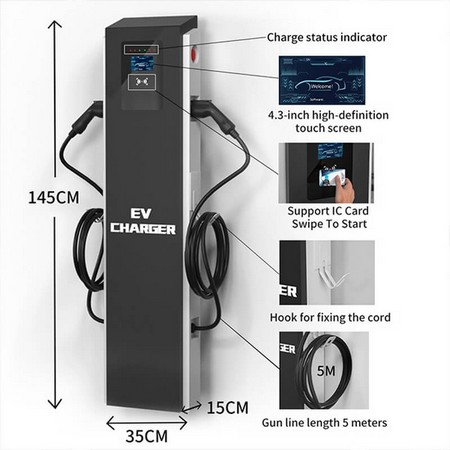 380V±15% electric vehicle dc charger Coordinate With Ev 