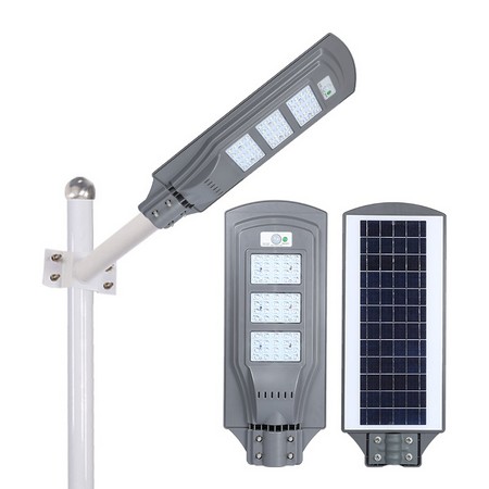 solar street light integrated all in one lamp with sensor motion