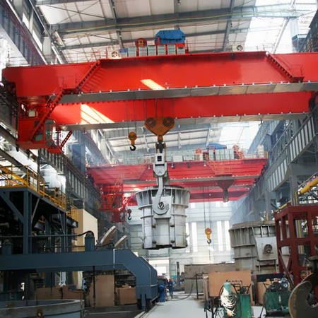 25 Ton Steel Factory Plant Electromagnet Double Girder ...