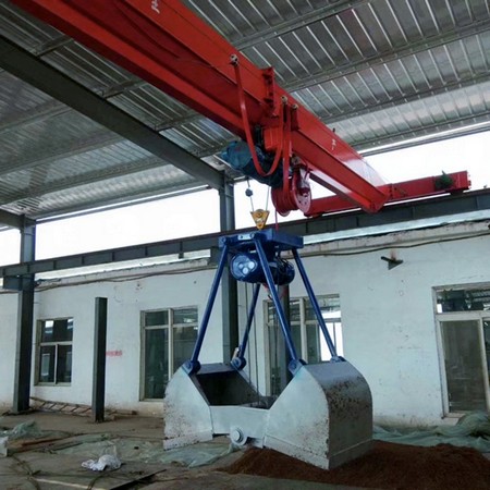 Stationary Crane Lifting Equipment , 360 Degree Rotation 1T Jib Arm Crane