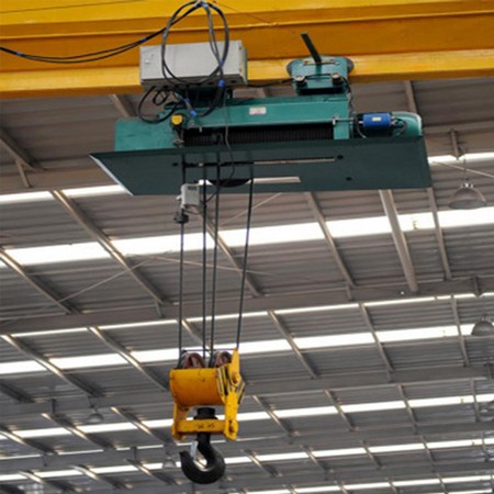 TXK ER2 500kg 1Ton 2Ton 5Ton Single Phase Monorail Electric Trolley Chain Lifting Hoist Manufacturer