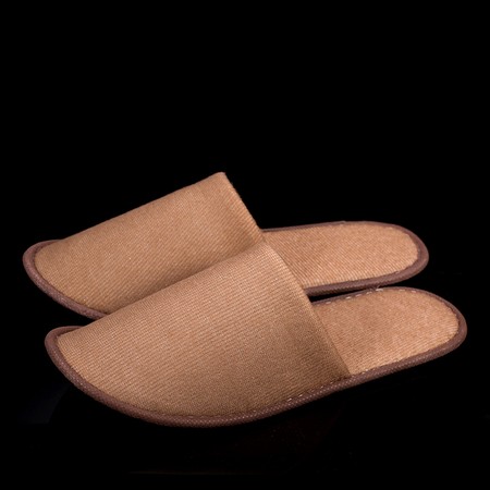 Wholesale luxury custom disposable men slippers hotel house disposable women's slippers