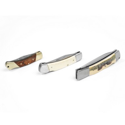 Hayward Gold Plated & Stainless Steel Pocket Folding Pen Knife