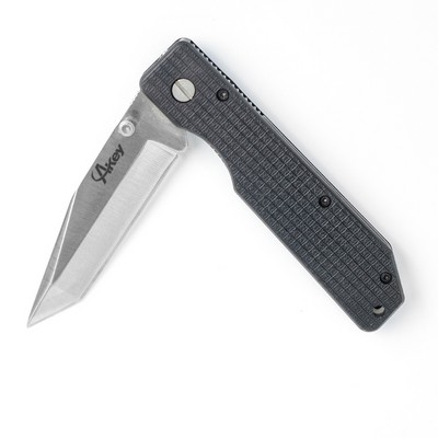 reasonable design folding t blade knife