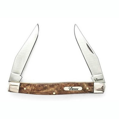 : Axe and Fixed Blade Knife Combo Set, Full Tang, Wood Handle ...