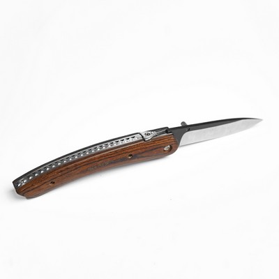 BOLTE VEYRON 12C27 blade wood handle Tactical fixed blade …