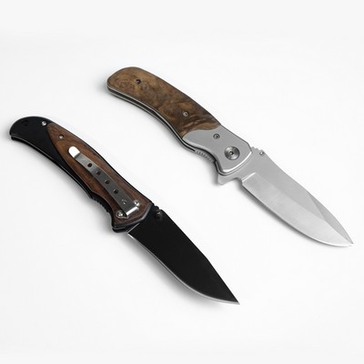 Handmade Damascus pocket knife for Men …