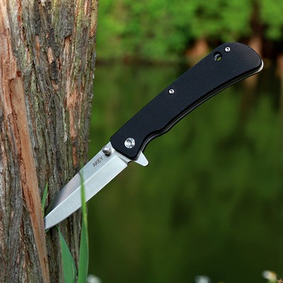 Kubey KB252 Folding Pocket Knife, Tanto M390 Super Steel and Titanium …