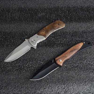 Outdoor Folding Pocket Knives with Sheath,Handmade Japanese …