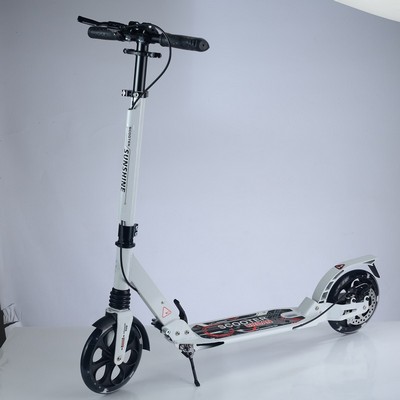 EU warehouse Disc Brake Electric Scooter with Baskets in MG4NBN6YPQtM