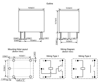 DZ85AB-5-WH2 - Durakool - Relay Socket, Free Hanging, 5 Pins
