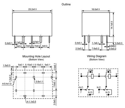 Durite 12V 30A-40A Changeover Relay with Diode | Re: 0 …