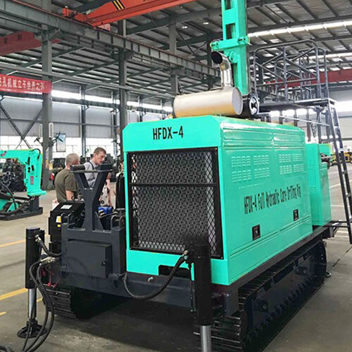 Borehole Hydraulic Integrated Mining DTH Drilling Rig