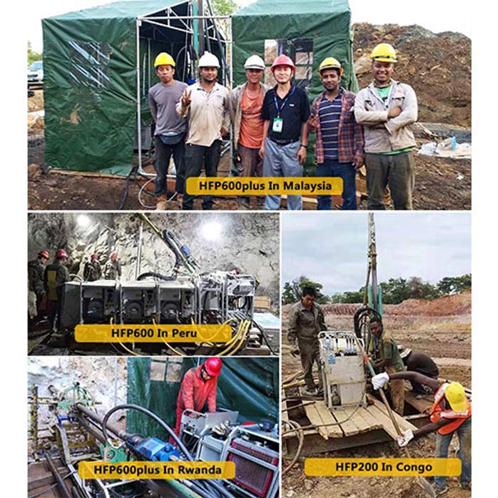 KT9C Drill Rock Blasting Hole Drill Rig para pilotes en Malasia