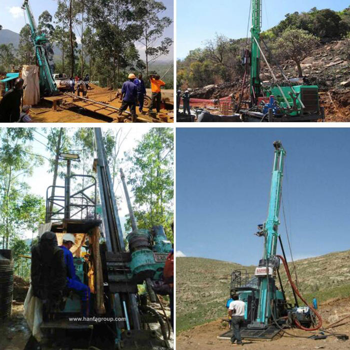 UY500 Water well drilling rig for site construction in BangladeshCcEh5VZVmCE0