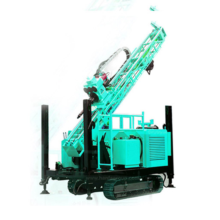 high Accuracy KG590 Rock Blasting Hole Drill Rig for anchor