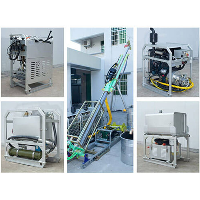Full Hydraulic Crawler Drilling Rig Machine Multi Functional Rotary 